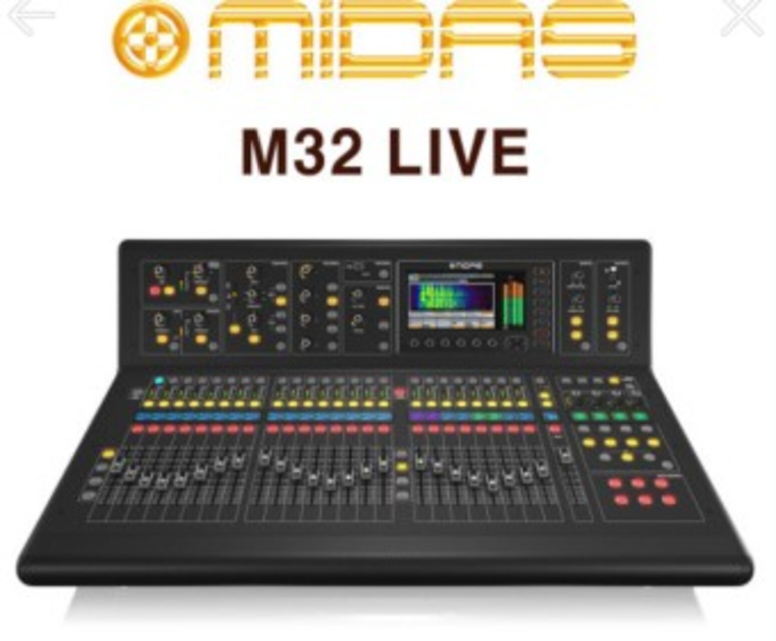 MIDAS M32/M32R LIVE/DM3