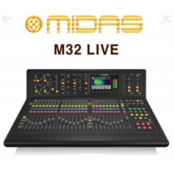 MIDAS M32/M32R LIVE/DM3